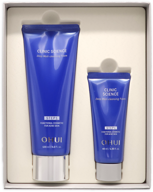 오휘 클리닉 사이언스 딥 메디 클렌징 폼 기획, 1개, 120ml