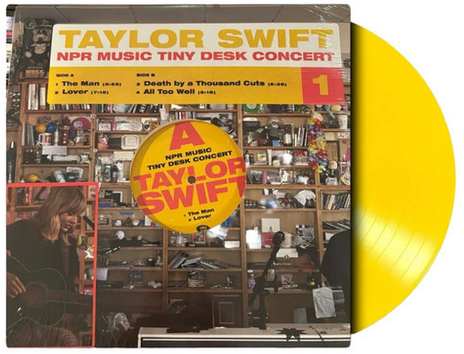 (수입 LP) TAYLOR SWIFT NPR TINY DESK CONCERT 2019 LOVER COLORED VINYL EU IMPORT LTD ED