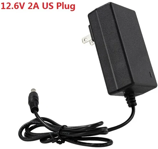 21V 리튬 배터리 충전기 2A 전동 드릴용 지능형 공구 어댑터 변압기 마키타, 05 12.6V 2A US PLUG, 01 유럽 ​​연합