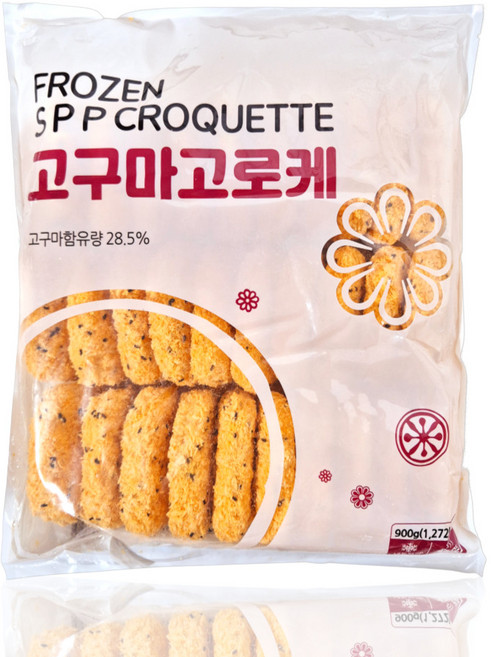 푸드라인_ 랜시 고구마 고로케, 5개, 900g