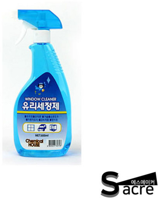 CS 유리세정제 600ml, 1개