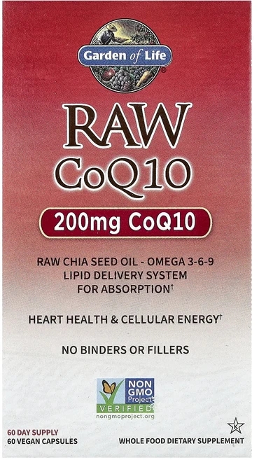 새해 첫좋은선물 Garden of Life RAW CoQ10 베지 캡슐 60정 제대로 할인합니다, GardenofLifeRAWCoQ10베지캡슐60정, 1개 - 쿠팡