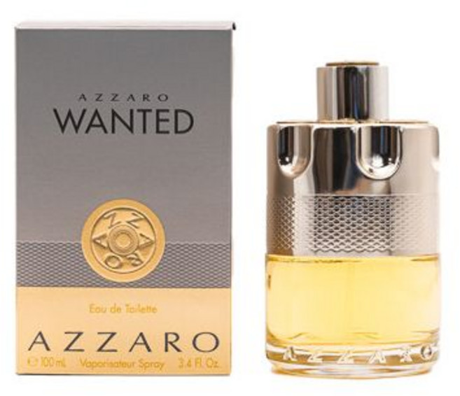 Azzaro Wanted by 3.3 / 3.4 oz EDT 남성용 콜로뉴 박스 신상품 PE599A926F7D2C0
