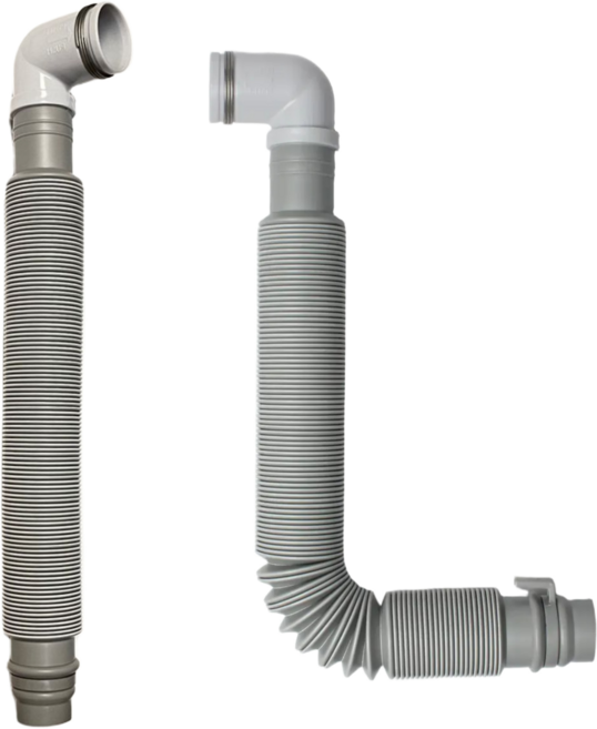 대복쿠팡 삼성 LG 통돌이 세탁기에서 배수될때 세탁기에 붙어 있는 세탁기호스 배수호스 32mm, 1개, D. 요술배수호스32mm