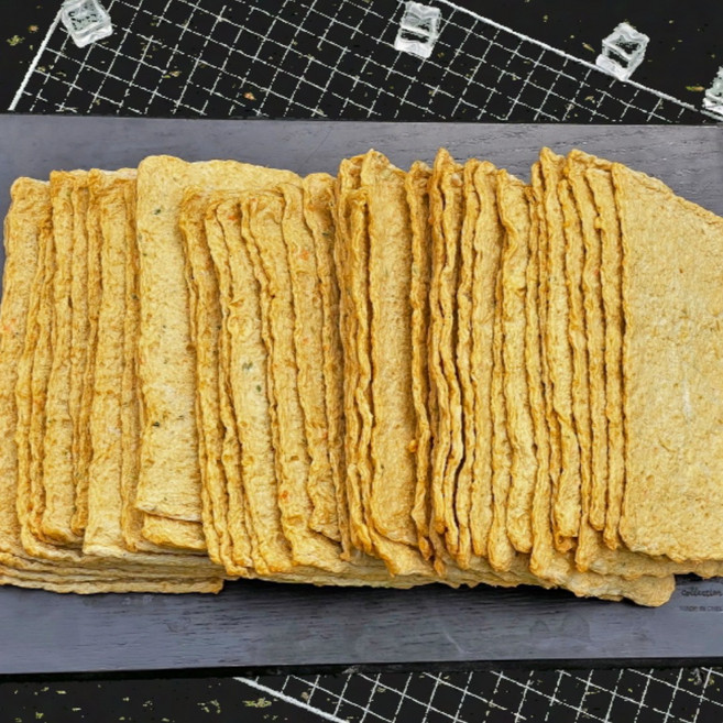 부산 얇은 사각어묵 2kg 업소용 식당용 대용량, 1개