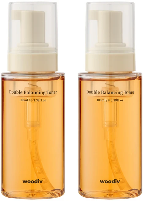 우디브 저자극 식물성 두피 토너 100ml 두피 가려움 붉은기 뾰루지 각질 개선 토닉, 2개 - 쿠팡