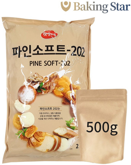 파인소프트202 깨찰빵 타피오카전분 500g 햇쌀마루 소분, 1개