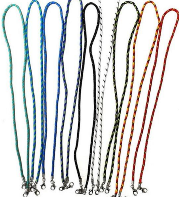 지니홀딩스 가볍고 예쁜 패션 마스크줄 10P 마스크 목걸이 고리 마스크 스트랩 성인 유아동 마스크 걸이