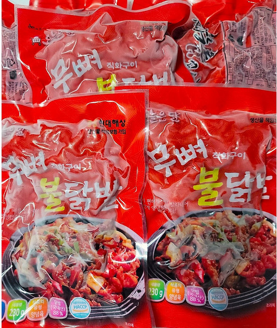 국내산무뼈닭발230g 1팩