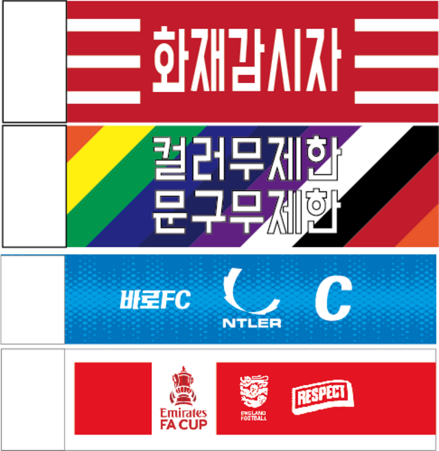 완장 주문 제작 안전 완장 찍찍이형, S(26cm), 7cm