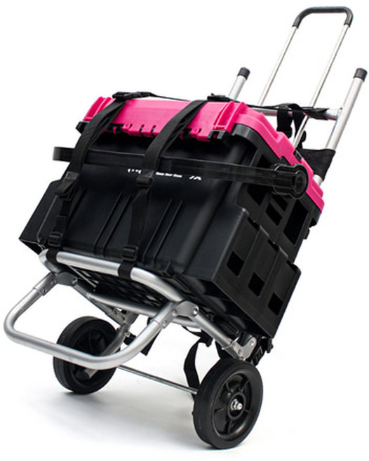 싸파 미라클X 천하장사 등짐지게 중형 접이식 바퀴장착 낚시 캠핑지게, 1단, 혼합, 1개