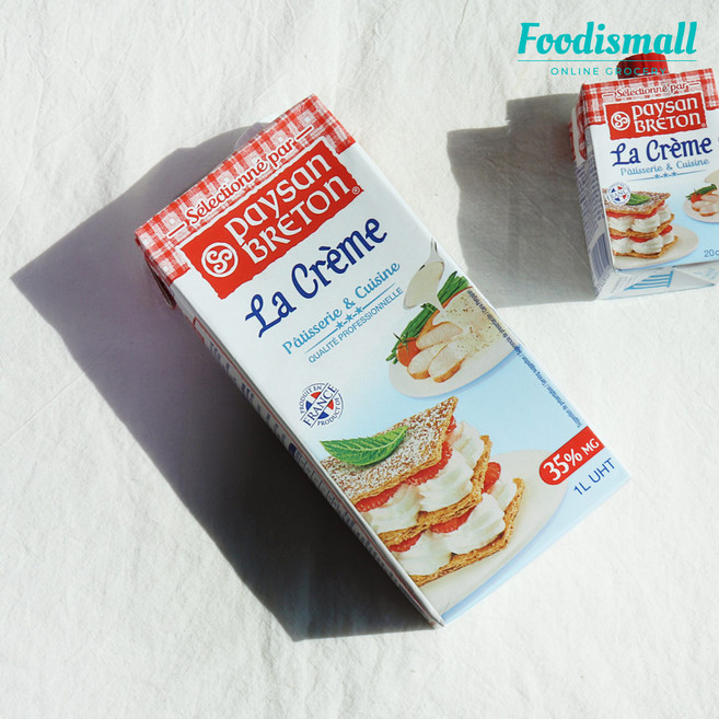 페이장 브레통 휘핑크림 35% 1L 무가당 동물성 생크림, 1개