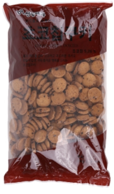 신흥 초코쿠키 대용량 업소용 대용량과자 수입쿠키 수입과자 벌크 안주 간식 행사용과자, 2kg, 10개