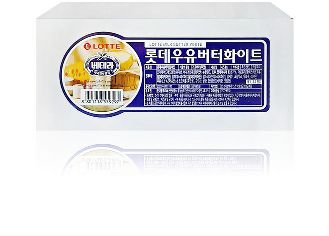 롯데 우유버터화이트 4.5KG, 1개