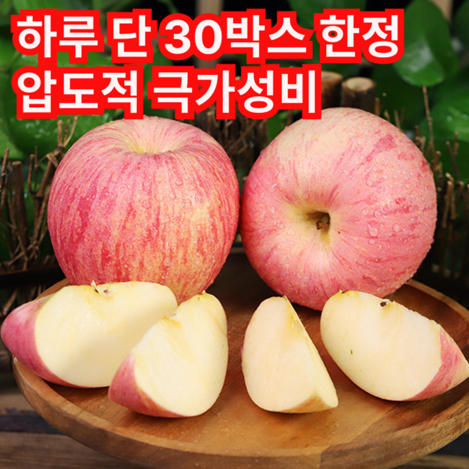 [극가성비]압도적할인 하루30박스 팡팡식감 극강당도 못난이사과, 1박스, 5kg