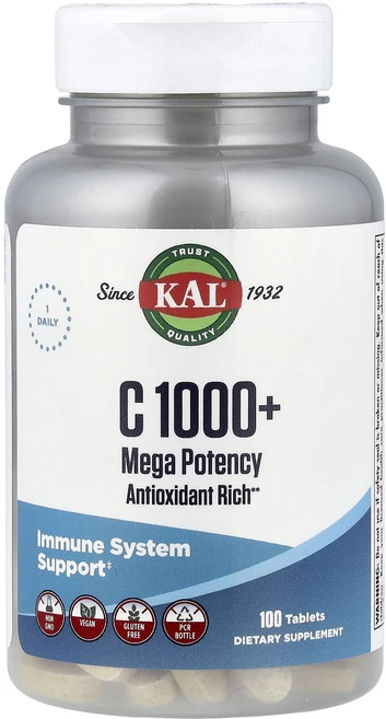 KAL C 1000+ 100정, 4개 - 쿠팡