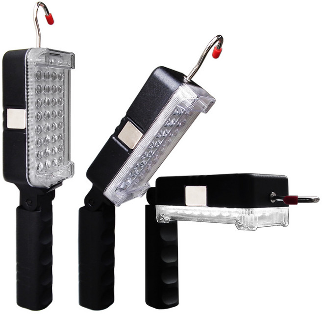 LED 작업등 각도조절 랜턴 캠핑등 USB 충전식 LED작업등 접이식, 1개