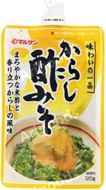 일본 마루산 카라시 스미소 겨자된장 120g x 5개