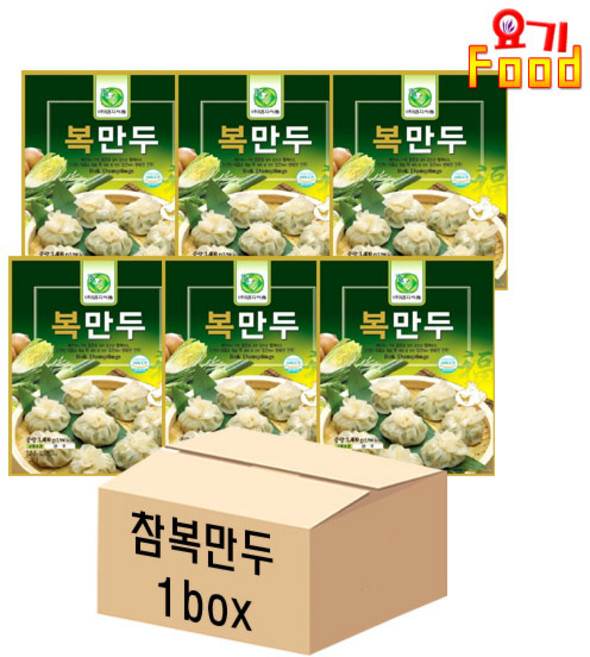 엄지식품 엄지 참복만두 1.4kg 1box, 1개, 8.4kg