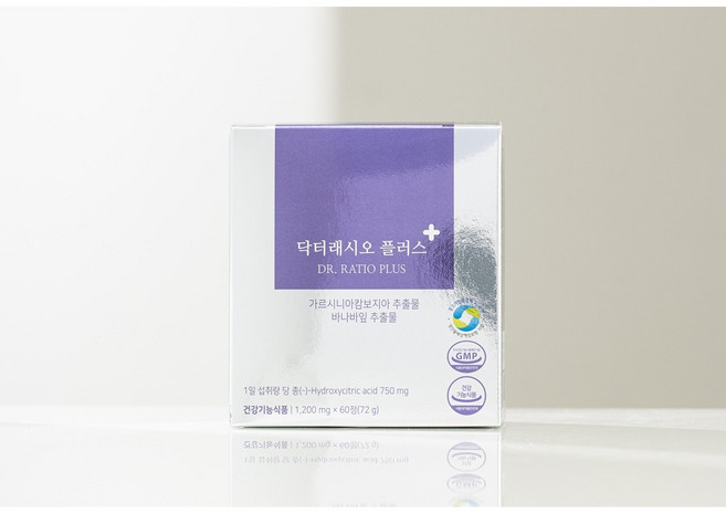 닥터래시오 플러스+ 3개월 다이어트프로젝트 다이어트보조제 컷팅제 체지방감소, 3박스, 60정