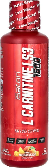 아이사토리 Isatori l-카르니틴 LS3 1500 말리부 비치 1 500mg 480ml16fl oz124451원산지:기타, 1개 - 쿠팡