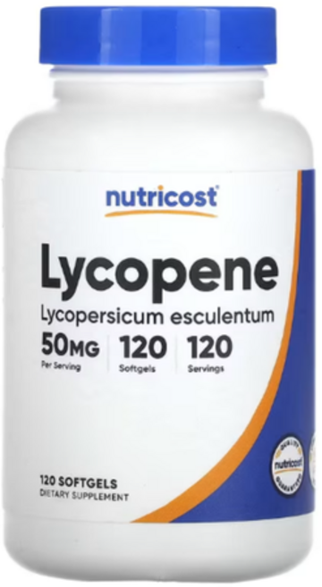 뉴트리코스트 라이코펜 50mg 120 소프트젤 (4개월분) 토마토 리코펜