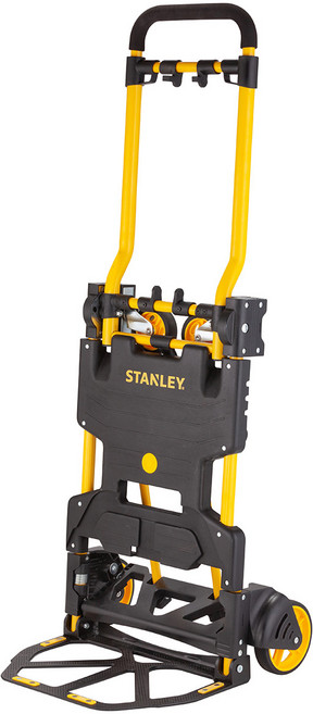 [코스트코] 2시이전주문당일발송/스탠리폴딩핸드트럭(변환 가능한 2-in1 ) 적재70kg ~137kg /3단높이조절 /가벼움 / 접이식 휠플랫폼 겸용 핸드트럭, 1개