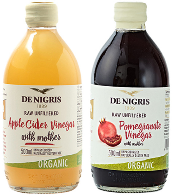 드니그리스 유기농 사과 식초 500ml + 석류 식초 500ml