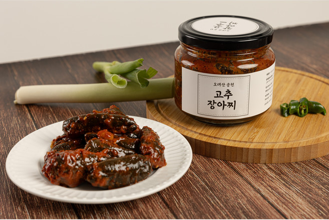 국내산 오대산 송천 고추장아찌 450g, 1개, 600g