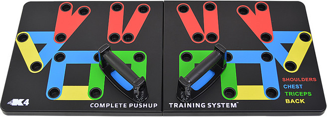 케이포스포츠 멀티 푸쉬업바 키트 K4-38, 혼합색상, 상세페이지 참조