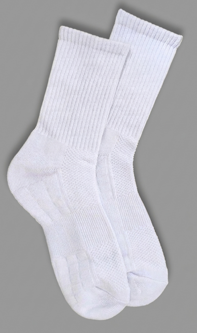 스포츠양말 무지 화이트 장목 3결레