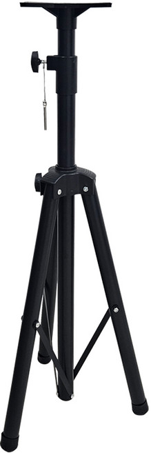 스피커 스탠드 거치대 삼각대 받침대 1.6M 스피커 용품, 블랙, 1개