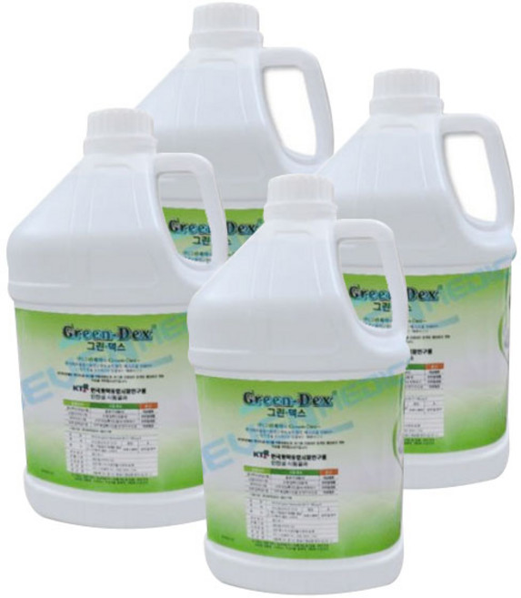 그린제약 그린덱스 살균소독제, 4L, 4개