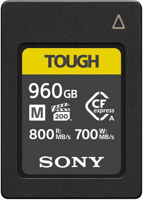 CFexpress Type A CEA-M960T TOUGH 960GB(ILCE-1FX6FX3FX30ILCE-7SM3ILCE-7M4 [동영상・연사에], 960GB, 1개