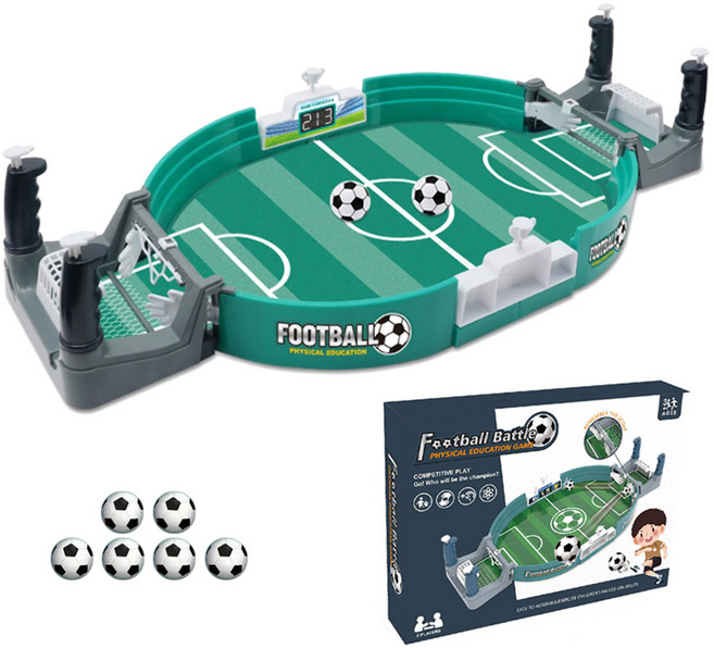 2인용 테이블 축구게임 대형 빅사이즈 57cm (축구공 2개 + 4개 더), 1개