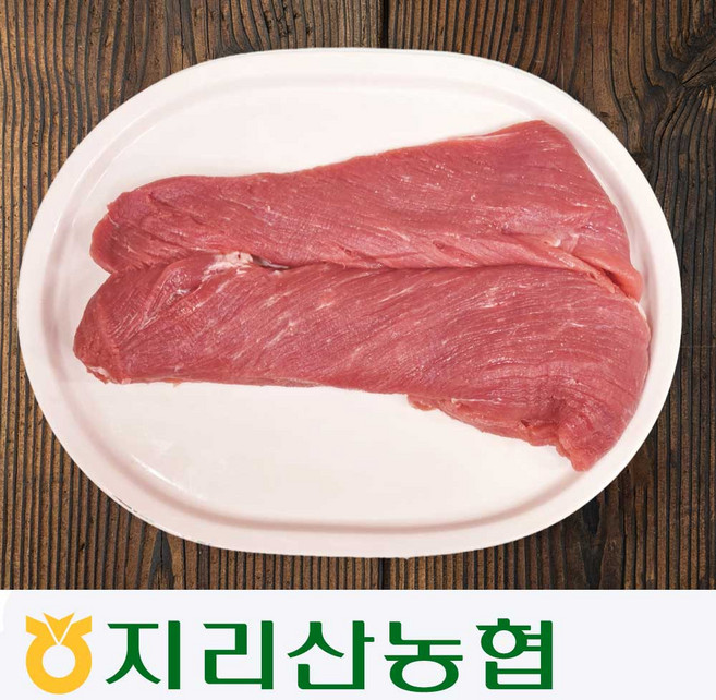 지리산농협-지리산 흑돼지 안심 500g 약 2인분, 1개