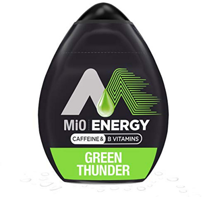 미오 에너지 그린 썬더 액상 water 인핸서 드링크 믹스 Mio Energy Green Thunder Liquid Water Enhancer Drink Mix (1.62 Fl, 1개, 47.91ml
