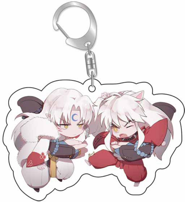 1+1 이누야샤 키링 피규어 모음 열쇠고리 키홀더 애니 액세서리 keyring inuyasha, P. 17032_5.5cm