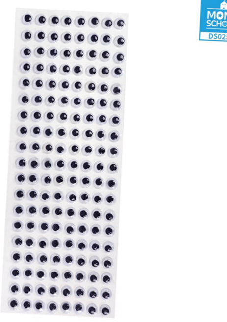 입체 눈알 스티커 플라스틱 움직이는 만들기 공작 눈알 스티커 공예용 어린이 미니 다이어리 수공예