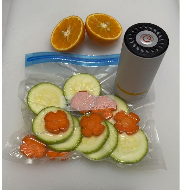 코코홈 가정용 진공포장기 + 음식진공압축팩 진공포장백 (20개), 코코홈 진공기+진공팩 20P, 1개