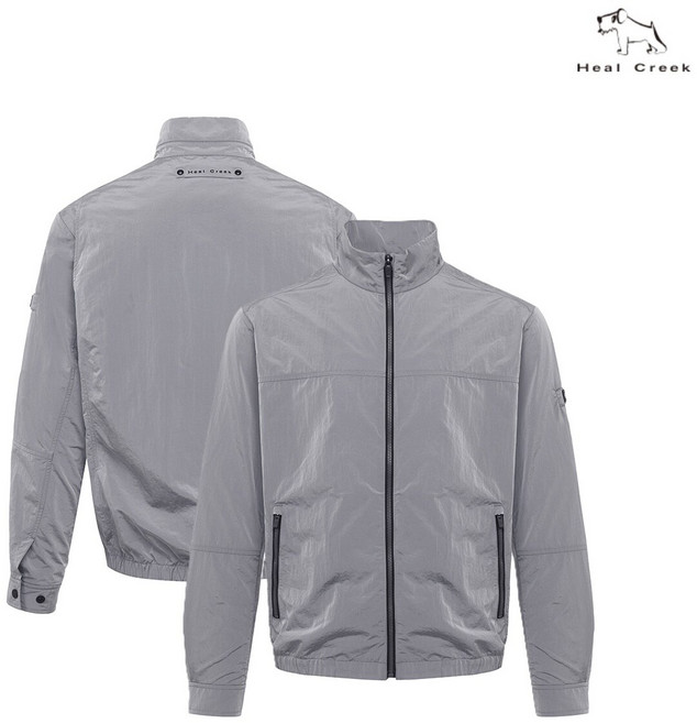 힐크릭 남성골프웨어 남성골프자켓 H511 남성 헨리 자켓 1HCJKSU111GGR_SC