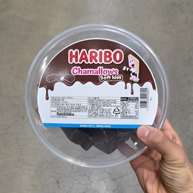 하리보 샤말로우 소프트 키스, 400g, 1개