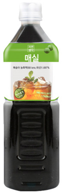 희창유업 자연생각 매실 농축액, 980ml, 14개