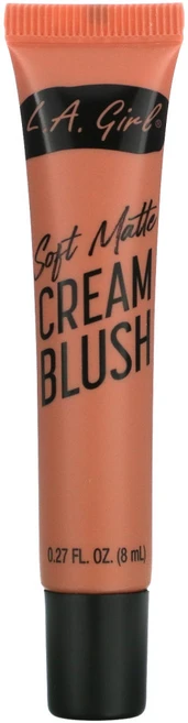 L.A. Girl 블렌더블 치크 + 립 컬러 소프트 매트 크림 블러셔 어덜트 8ml(0.27fl oz) 2팩, 1개 - 쿠팡