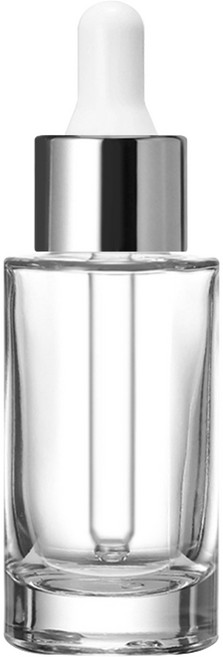 닥터보틀 화장품공병 신패킹스포이드 유리용기 30ml, 1개, 신패킹스포이드/실버/30ml