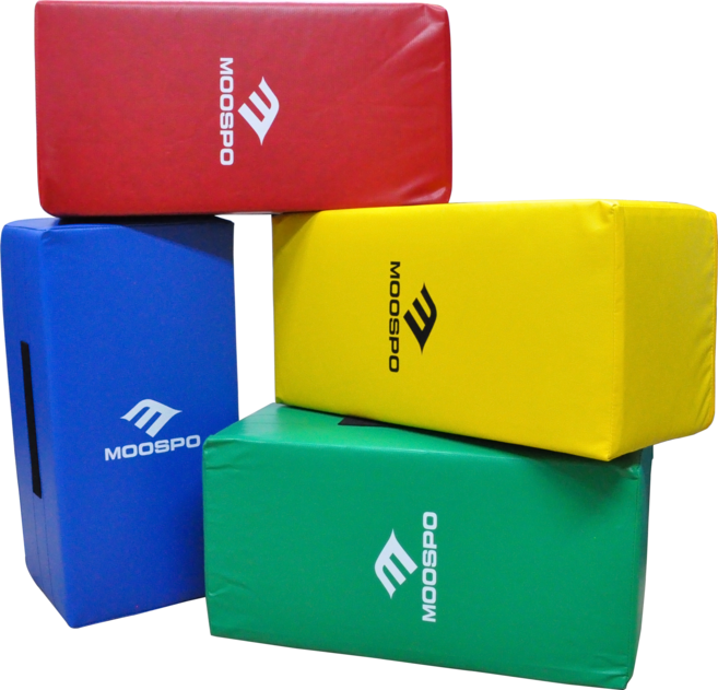 태권도 사각백 사각매트 국내산 주짓수 체육관 어린이 놀이미트 점핑 징검다리 다용도 놀이체육, 청색, 1개