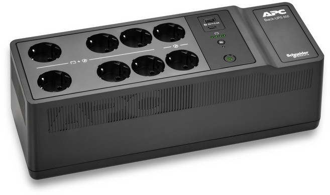 APC APC Back-UPS BE850G2-GR 850VA 520W 무정전전원장치 콘센트형, 1개