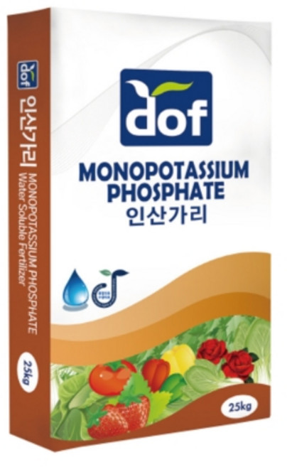 도프 제1 인산가리 비료 25kg 수용성 인산칼륨 웃자람 방지 관주용 복합비료, 1개