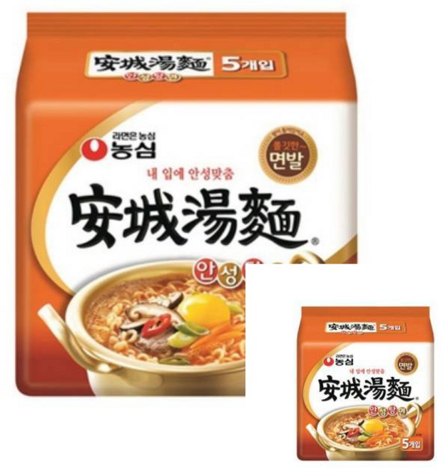 안성탕면 125Gx5입농심 BOX (8)