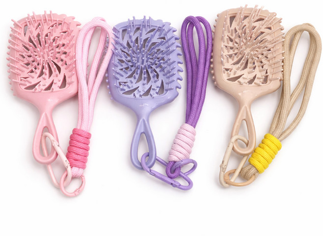 루시피 스윗 미니 키링 브러쉬 3종세트, 1개, 3색상